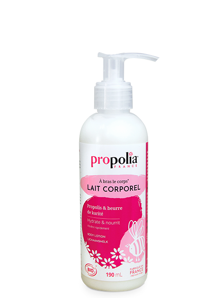 Lait corporelPropolia, propolis et beurre de karité