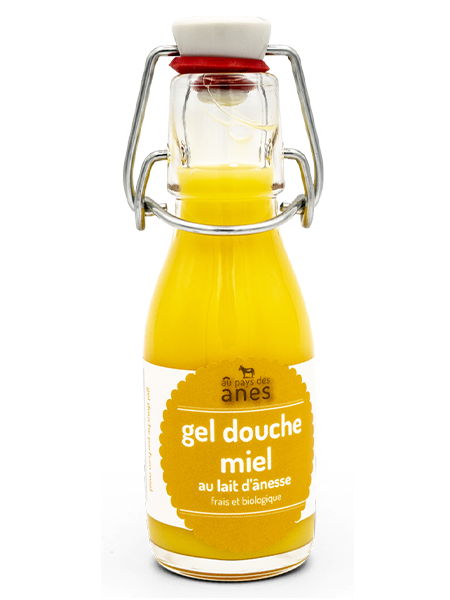 Gel douche miel au lait d'ânesse